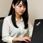 ThinkPadと女子